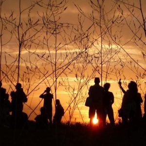 Balade au coucher du Soleil
